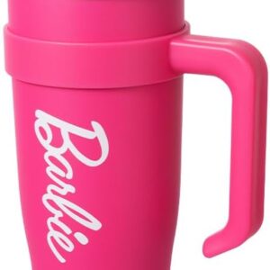MINISO Barbie Collection Steel Cup with Handle and Straw (1600mL) – Stylish and Sustainable Drinkware for Barbie Enthusiasts