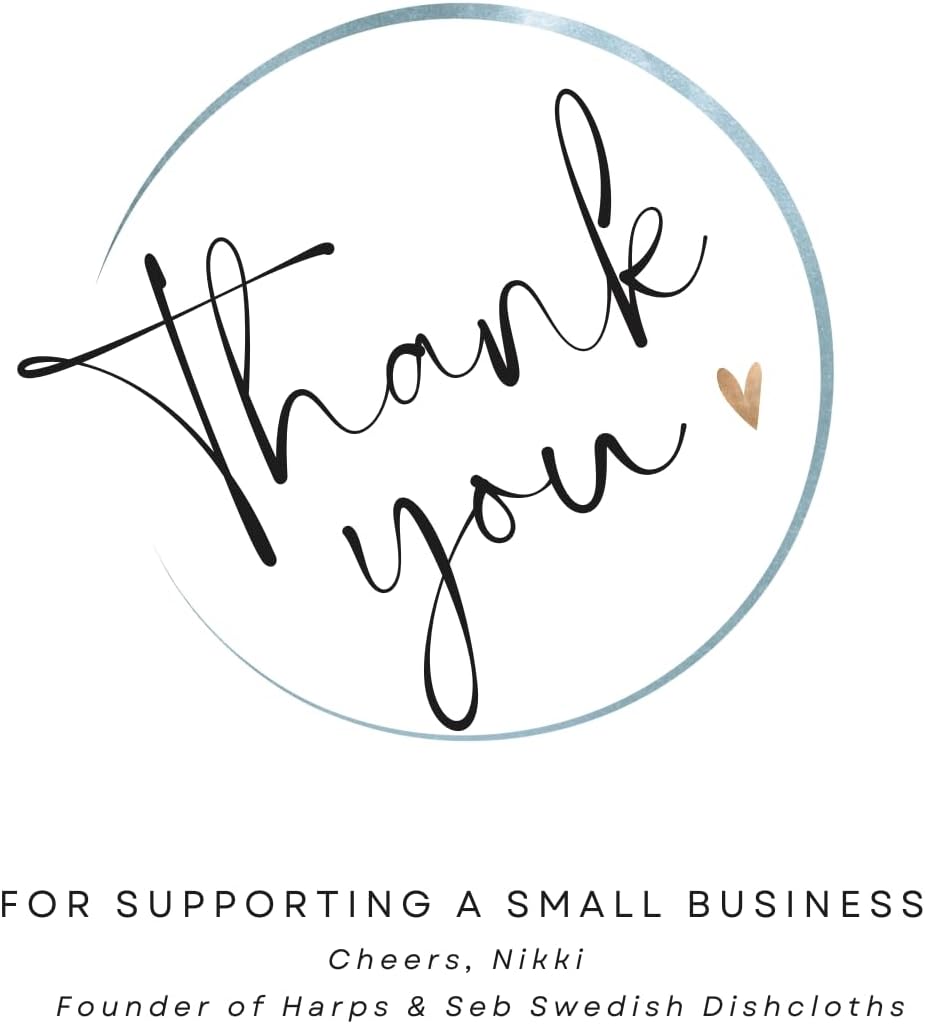 Harps&Seb Swedish Dishcloths for Kitchen Dish Towels - 5 Pack, Non-Scratch Reusable Paper Towels, Super Absorbent Washable Swedish Dish Cloths, No Odor, Biodegradable, Fruit Design - Image 6