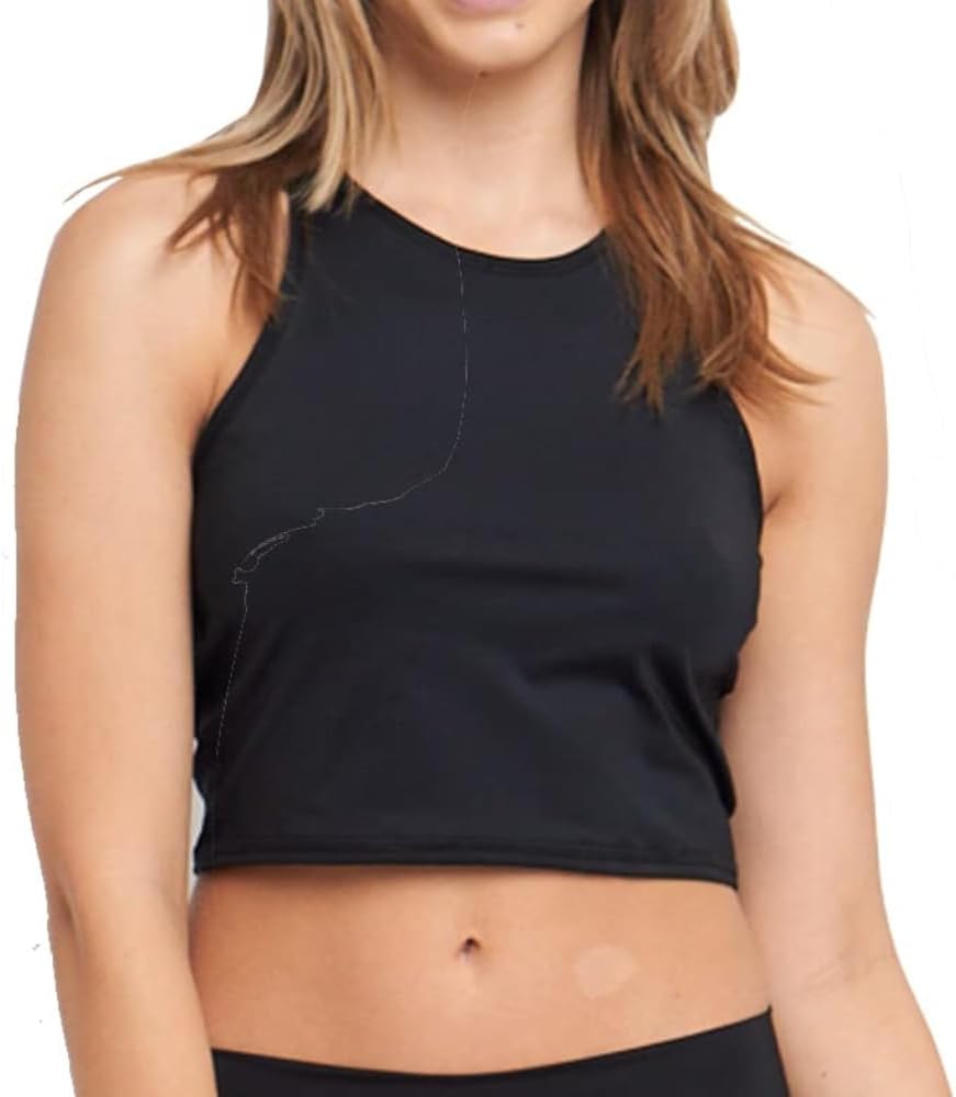 teeki Mermaid Tank Bra Tops for Women, USA Made from Sustainable Eco Luxury Fabric, Lightweight, Quick Dry, Bra Top - Image 2