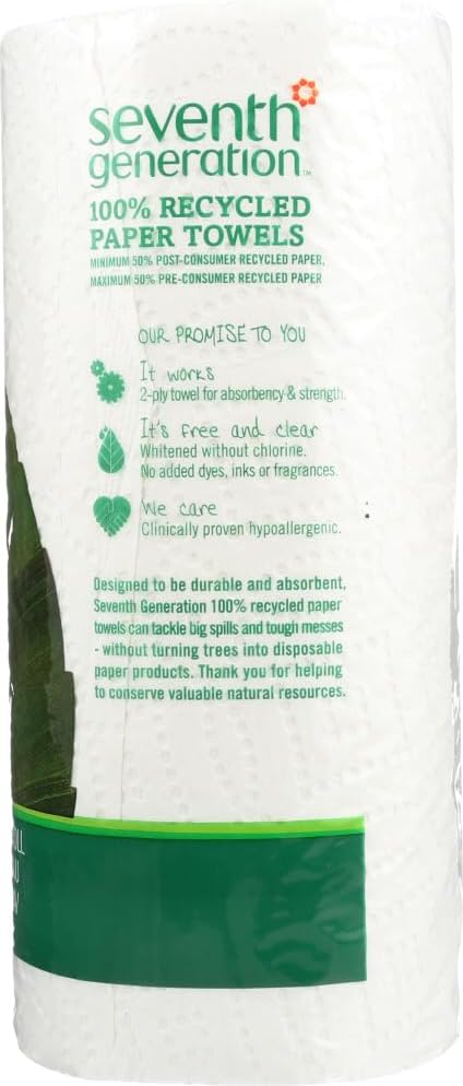 SEVENTH GENERATION PAPER TOWEL WHT 2RL PCK, 1 EA - Image 4