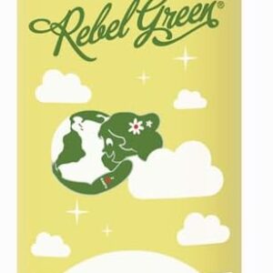 Rebel Green Super Deluxe Dish Soap – Natural Dishwashing Soap – Liquid Dish Detergent – Sustainable Dish Liquid Scented with Peppermint & Lemon – (16 oz Bottles, 1 Pack)