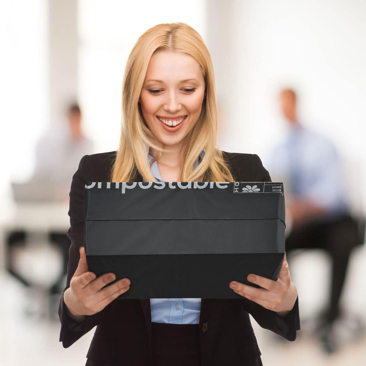 10x13 inch Biodegradable Shipping Bags,50 Count Compostable Poly Mailers with Eco Friendly Packaging Envelopes Supplies Mailing Bags - Image 6