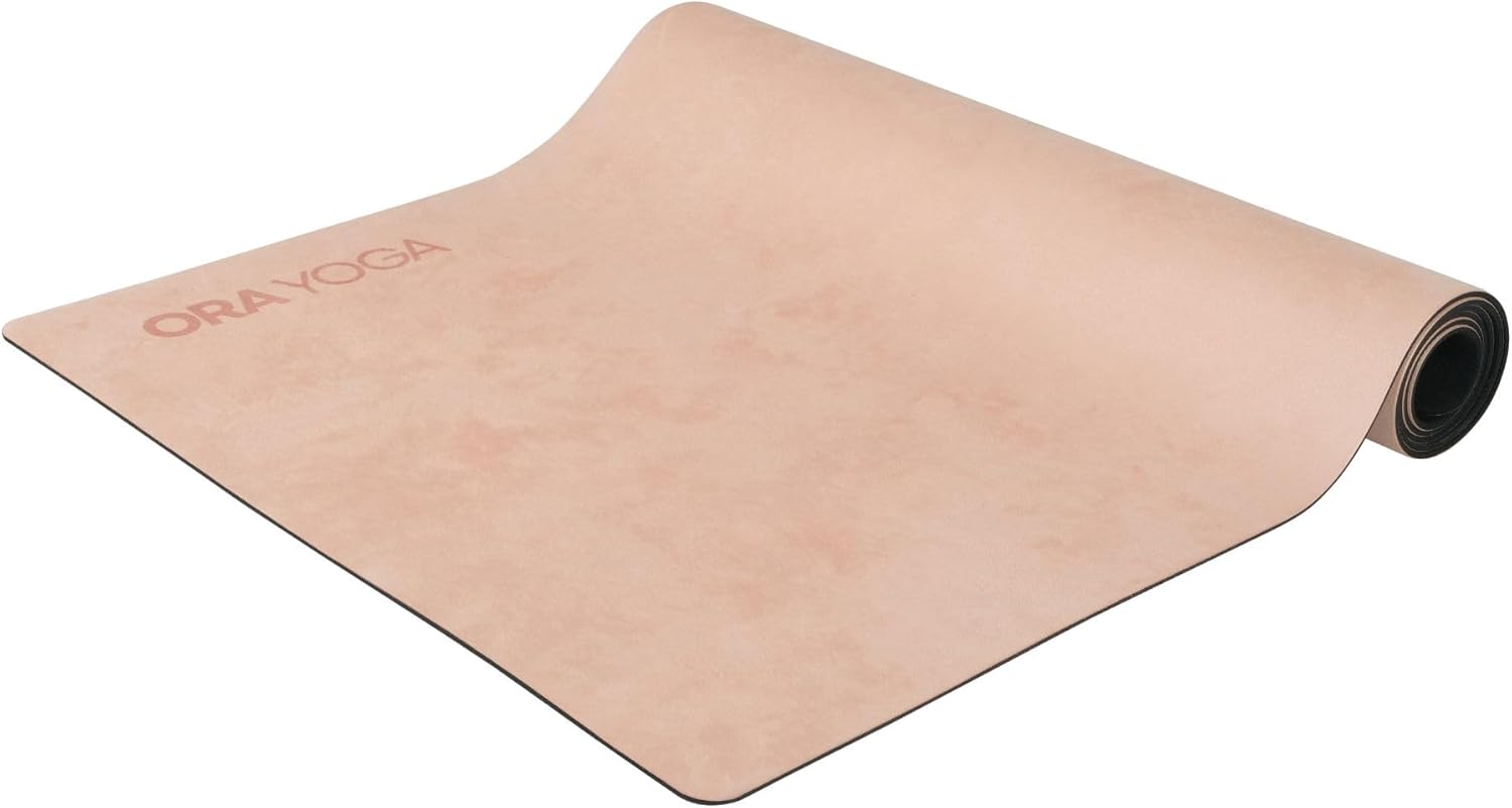 Non-Toxic Premium Suede Large Workout Mat - 3mm Thick With Strap - Eco-Friendly Exercise Mat for Women & Men - Non-Slip for Pilates, Gym, Home Workout - Image 2