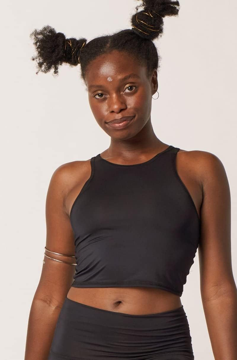 teeki Mermaid Tank Bra Tops for Women, USA Made from Sustainable Eco Luxury Fabric, Lightweight, Quick Dry, Bra Top - Image 6