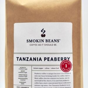 5-Pound Tanzania Peaberry, Unroasted Green Arabica Coffee Beans, Fresh Current Crop Specialty Grade, Roast the Beans Yourself at Home on Your Roasting Equipment Prior to Using for Brewing Coffee