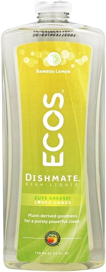 Earth Friendly - ECOS Dishmate Dish Liquid Bamboo Lemon - 25 fl. oz.