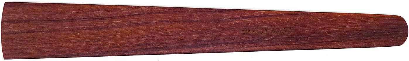 13 in Handmade Kitchen Cooking Utensil, Thin Dark Wood Saute Spatula, Multipurpose Flat Wooden Spatula, Perfect for flipping, scraping, sauteing, turning - Wooden Cooking Utensils - Made in USA - E - Image 2
