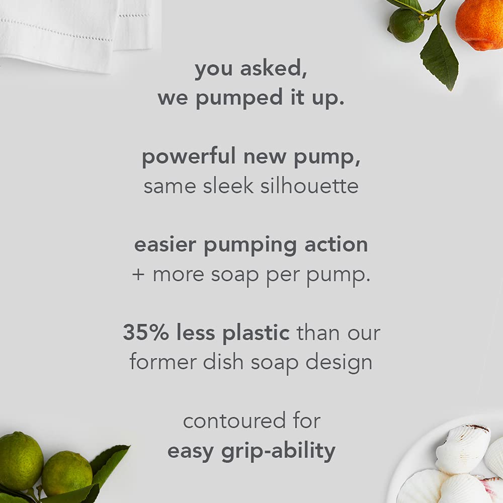 Method Gel Dish Soap, Sea Minerals Scent, Biodegradable Formula, Tough on Grease & Stuck-on Food, Cruelty Free Formula, Made with Recycled Plastic, 18 Fl Oz (Pack of 6) - Image 4