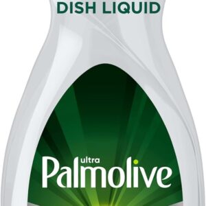 Palmolive Ultra Dishwashing Liquid Dish Soap, Pure + Clear Fragrance Free – 32.5 Fluid Ounce (Packaging may vary)