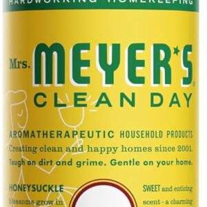 MRS. MEYER’S CLEAN DAY Liquid Dish Soap, Biodegradable Formula, Honeysuckle, 16 fl. oz
