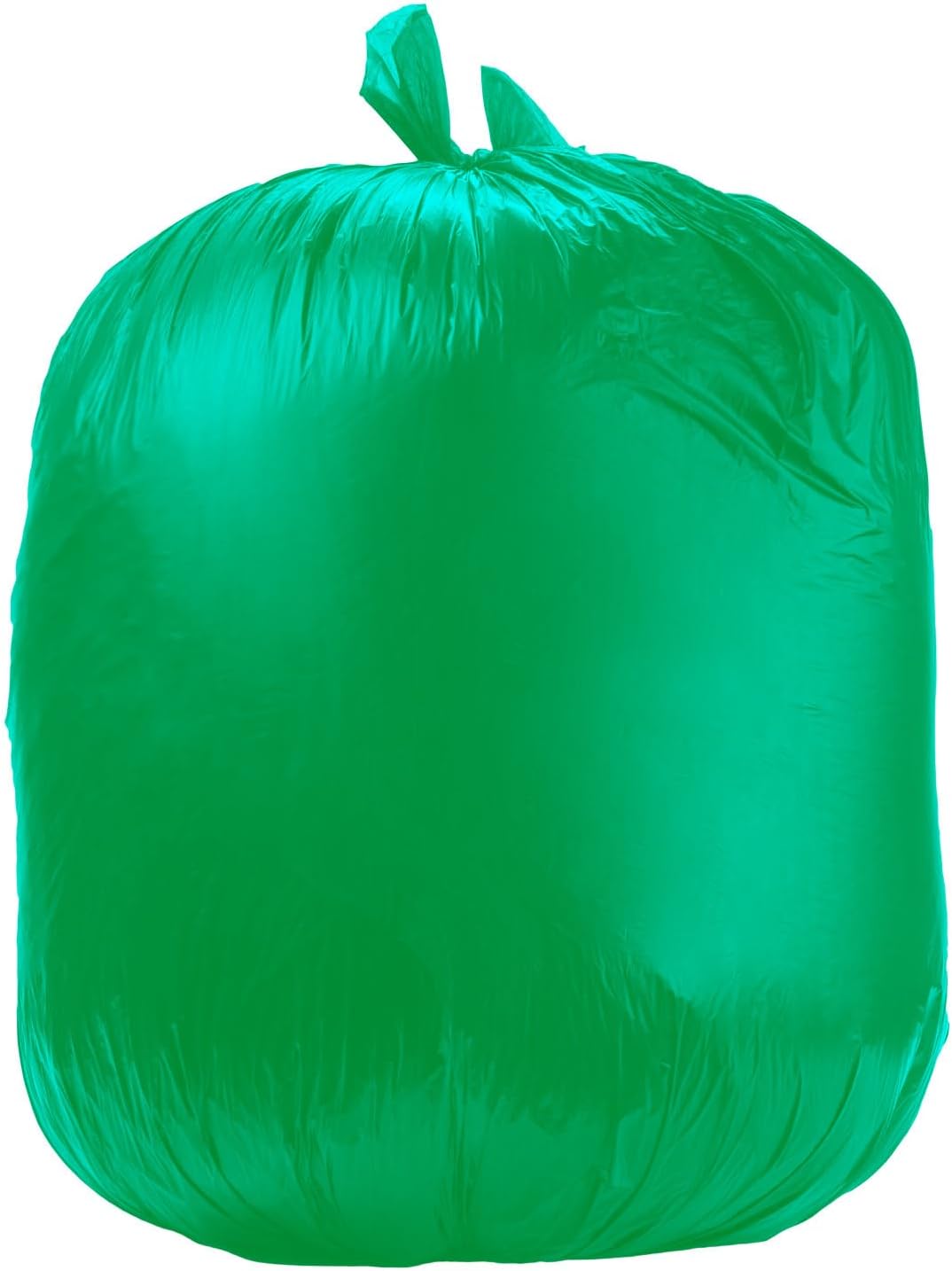 Ultrasac Heavy Duty 55 Gallon Green Trash Bags - (Value 50 Pack) - 1.5 MIL equivalent Industrial Strength Plastic 37" x 54" for 50-55 Gal Cans -Fits Toter, Rubbermaid Brute, Carlislie Bronco etc. - Image 3
