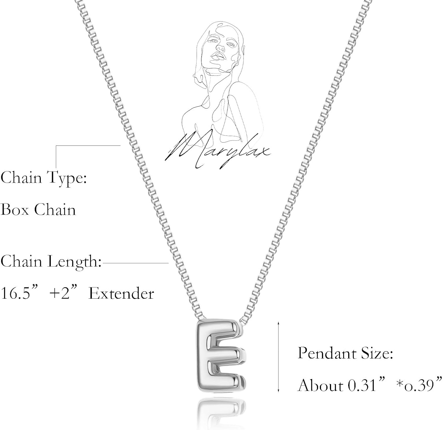 Bubble Gold Letter Necklace for Women, 14k Gold Plated Balloon Initial Necklace, Dainty Gold Necklace for Women, Personalized Bubble Pendant Name Necklace, Fashion Accessories Trendy Jewelry - Image 6