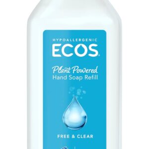 ECOS Hnd Soap, Free N Clr, Refll