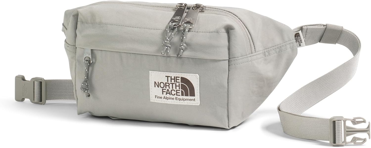 The North Face Berkeley Lumbar Bag | Water-Repellent Fanny Pack for Men & Women, External Pocket & Adjustable Strap, Stone Slab, One Size - Image 2