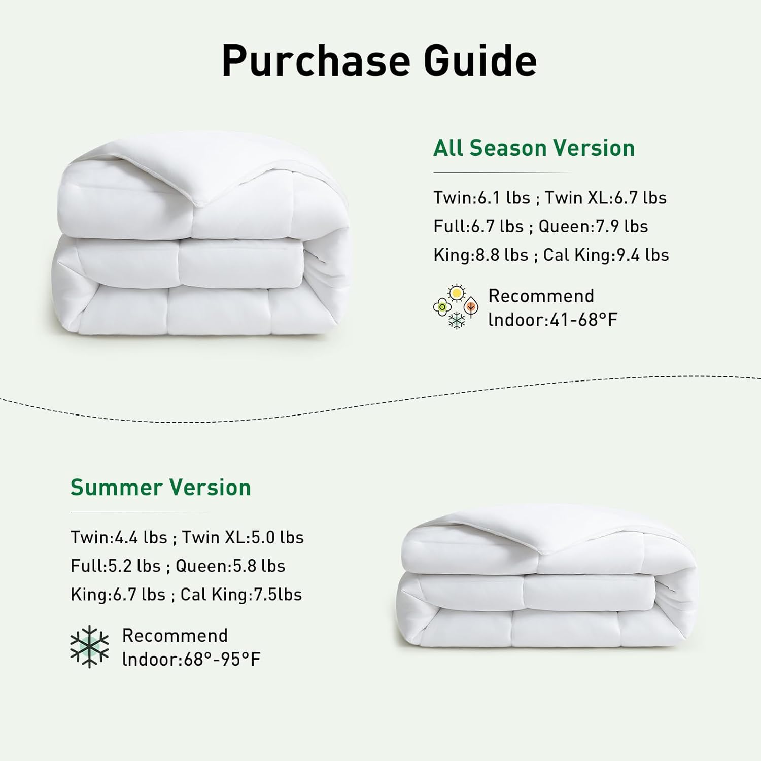 STWIENER 100% Viscose Made from Bamboo Comforter for Hot Sleepers- Breathable Cooling Silky Soft Duvet Insert Queen Size-with 8 Corner Tabs- All Season Comforter (88x88 Inches, White) - Image 6