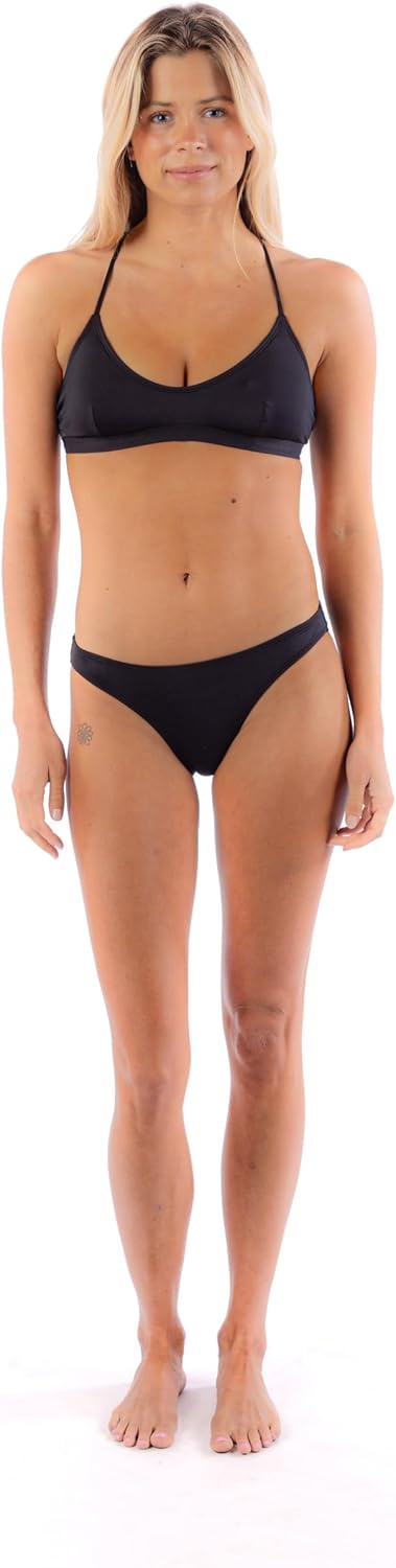 Rip Curl Women's Athletic Criss Cross Surf Bikini Top with Adjustable Straps-Bathing Suit for Beach & Pool - Image 3