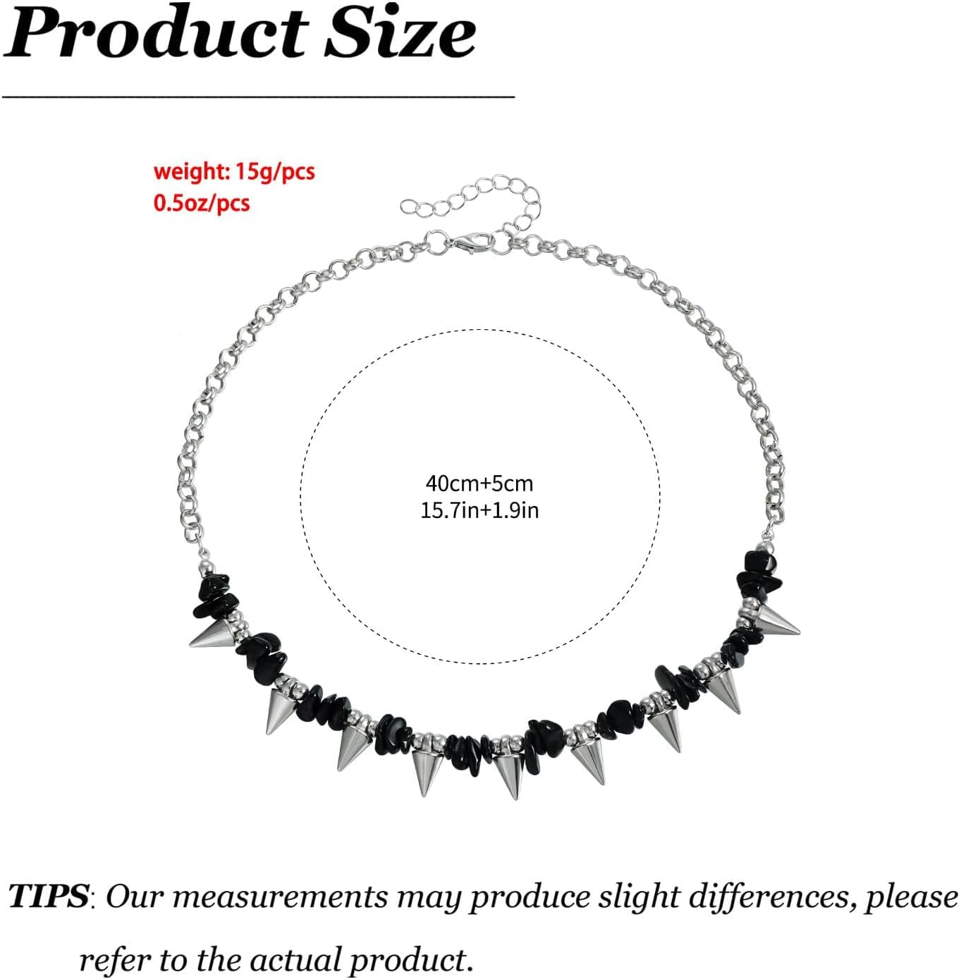 Gothic Choker Necklace for Women Men Black Pearl Raven Skull Tassel Adjustable Dark Aesthetic Jewelry Halloween Statement Necklace Sustainable Punk Layering Accessory for 2025 Gothic Style - Image 7