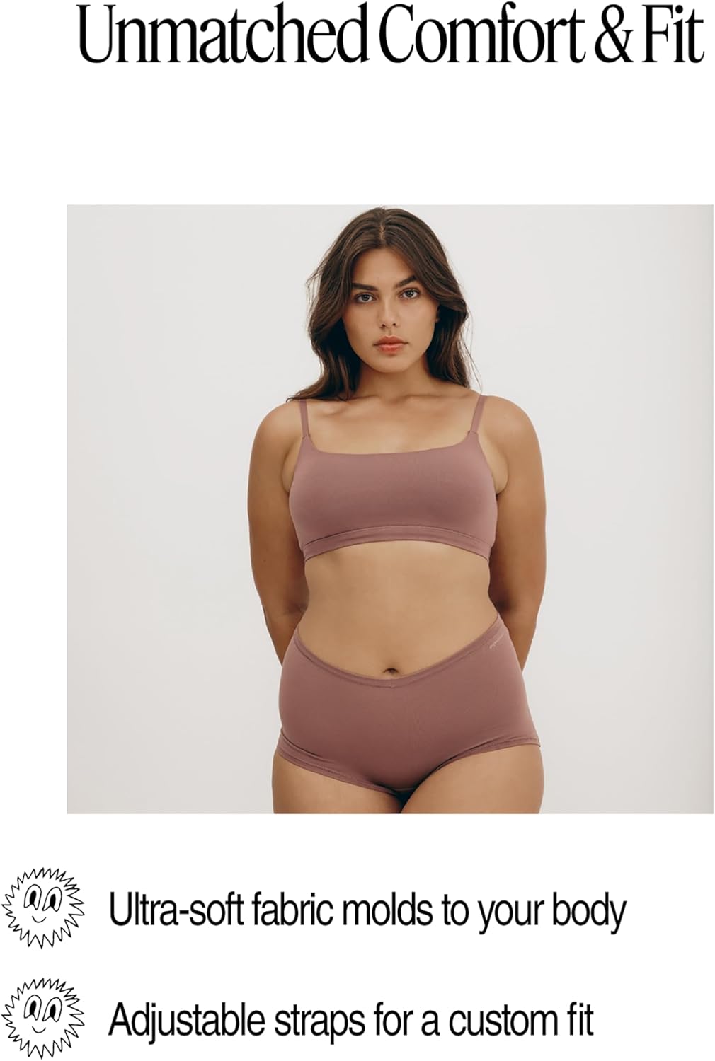 Women's Flex Scoop-Neck Cotton Bralette - Image 6