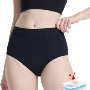 Period Swimwear Leakproof Bikini Bottoms Full Coverage Menstrual Swimsuit for Women Teens Girls