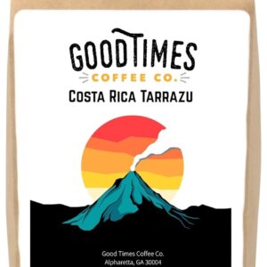 Good Times Coffee Co. Green Unroasted Coffee Beans, Costa Rican Tarrazu (1 Pound)