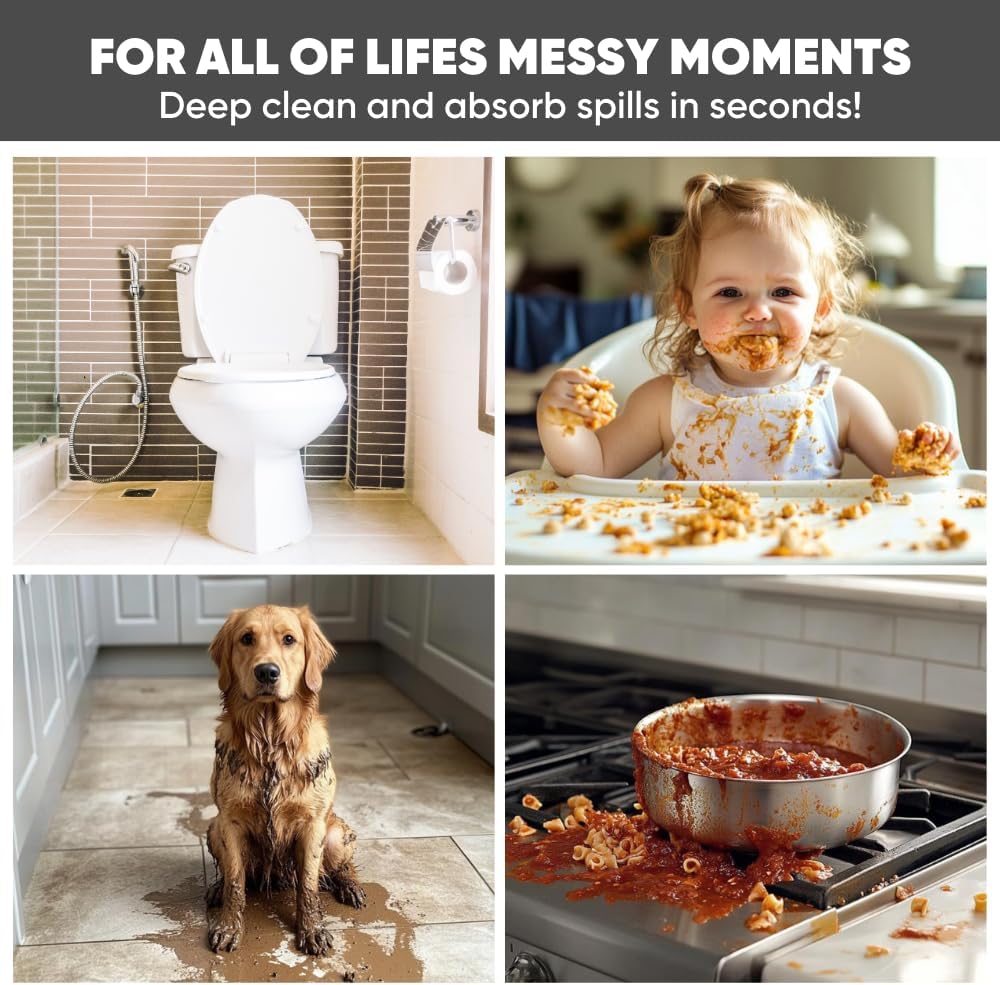 Blue Microfiber Shop Towels | MWipes Reusable Shop Rags | 50 Rags in a Box (400 Count) | Super Absorbent, Machine Washable Hundreds of Times | Automotive, Paint, Industrial, Detailing - Image 3