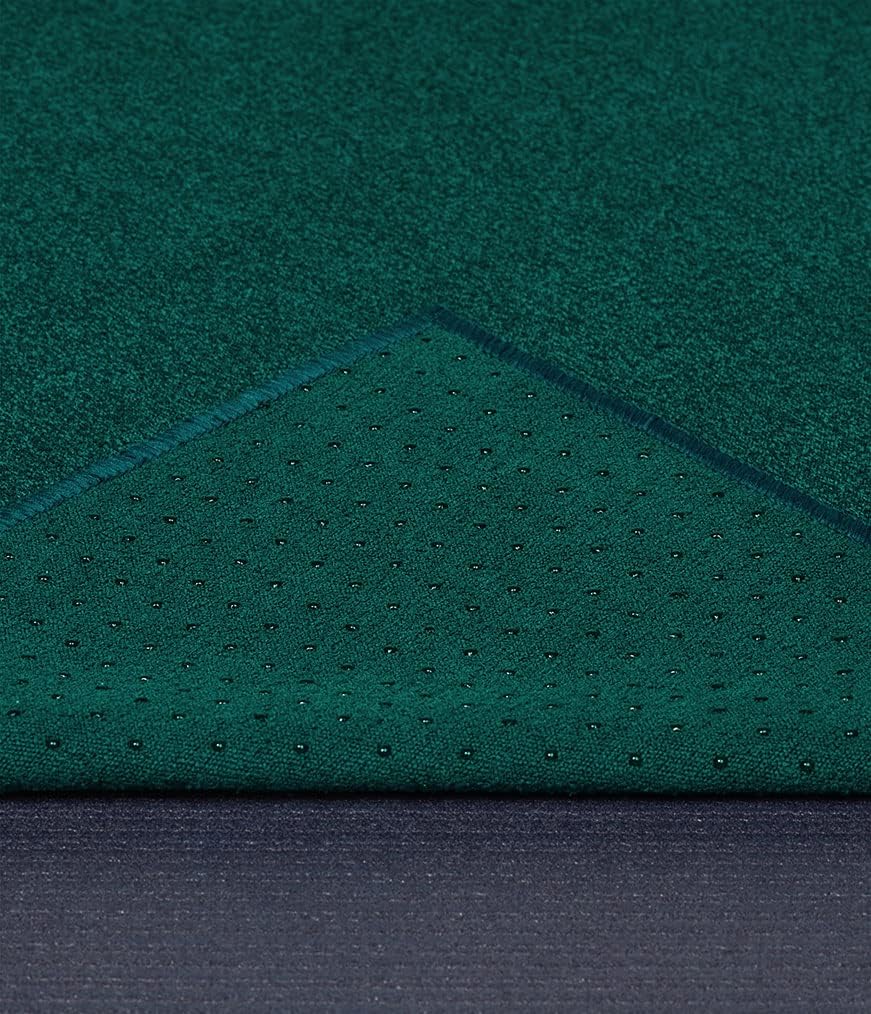 Manduka Yogitoes Yoga Towel – Rubber Grip Dots Non-Slip Bottom, Quick Dry Fitness Towel for Hot Yoga, Pilates, Exercise - Image 4