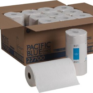 Georgia-Pacific Pacific Blue Select 2-Ply Perforated Roll Paper Towel (Previously Branded Preference), White, 27700, 250 Sheets Per Roll, 12 Rolls Per Case