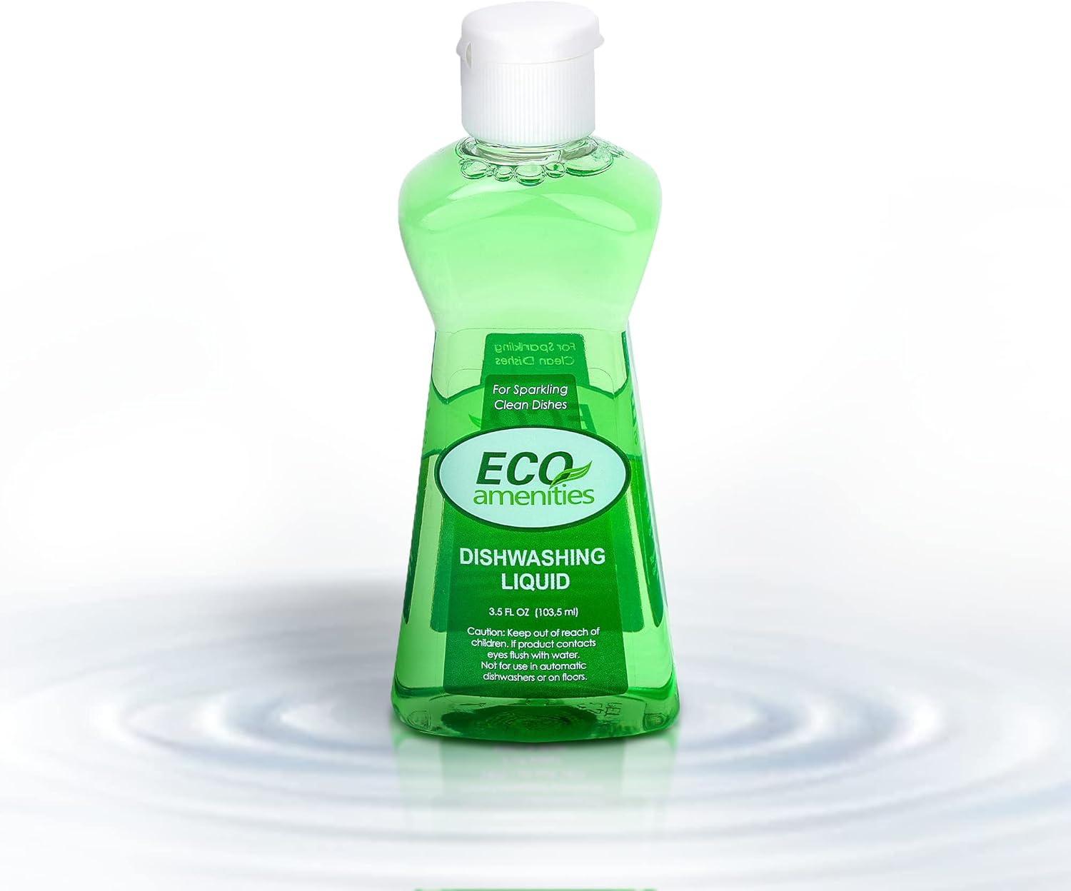 ECO amenities Travel Size Dishwashing Liquid - 60 Pack, 3.5 oz Bottles, Bulk Case of Dish Soap, Individually Packaged Kitchen & Cleaning Supplies, For Guests of Airbnbs, BNBs, VRBO, Inns and Hotels - Image 4