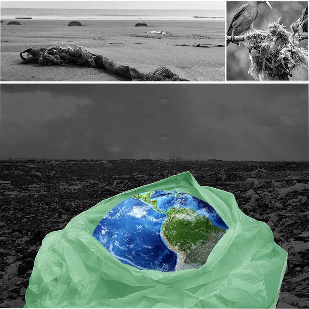 Compostable Trash Bags, Lythor 4 Gallon Small Garbage Bags 100 Count Made From PSM Starch-based for Kitchen Bathroom Bedroom Office Trash Can - Image 7