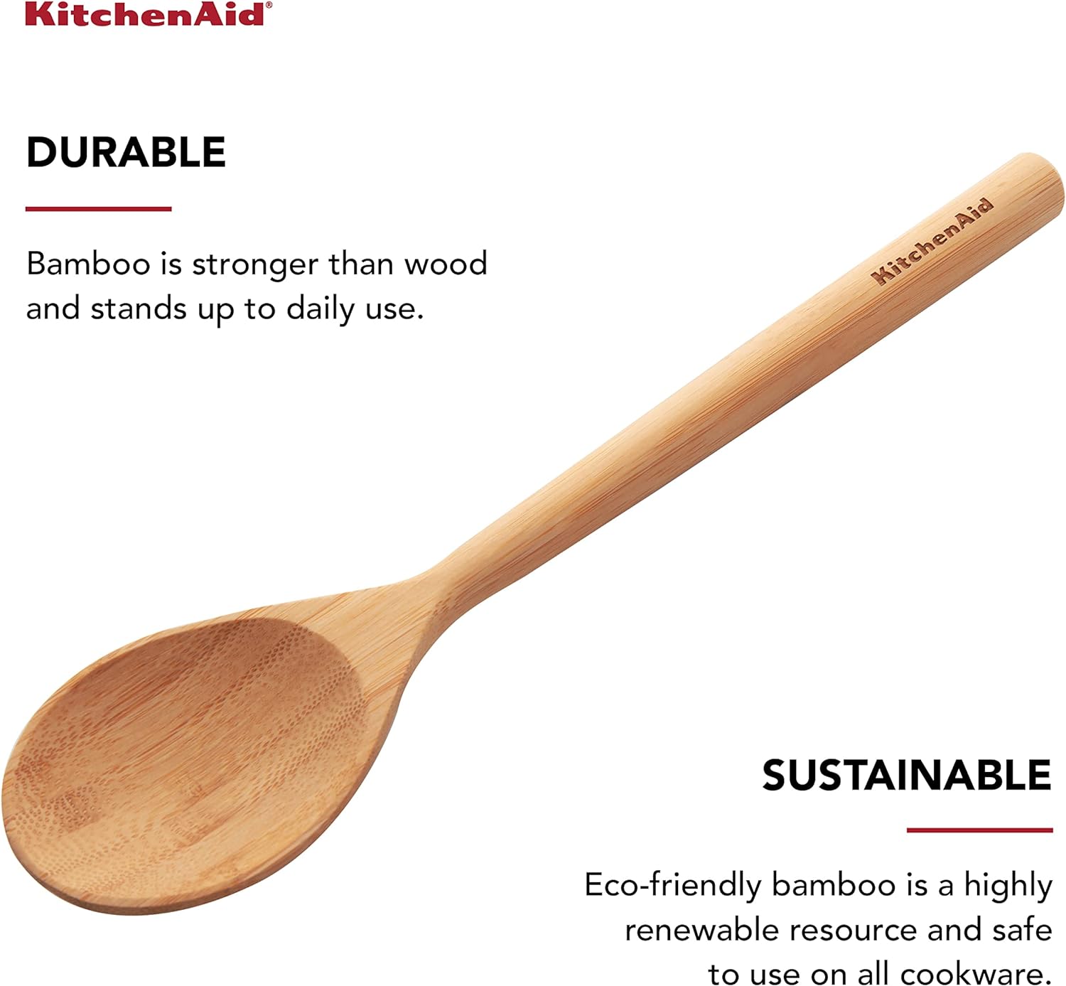 KitchenAid Universal Bamboo Tools, 12-Inch, KQ603OHBBA - Image 5