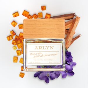 ARLYN Warm Sandalwood Eau De Parfum Inspired by Le Lab Fragrances’ San tal 33, Perfume for Men & Women, Luxury Fragrance – Vegan, Cruelty-Free, and Eco-Conscious (1.7oz / 50ml)