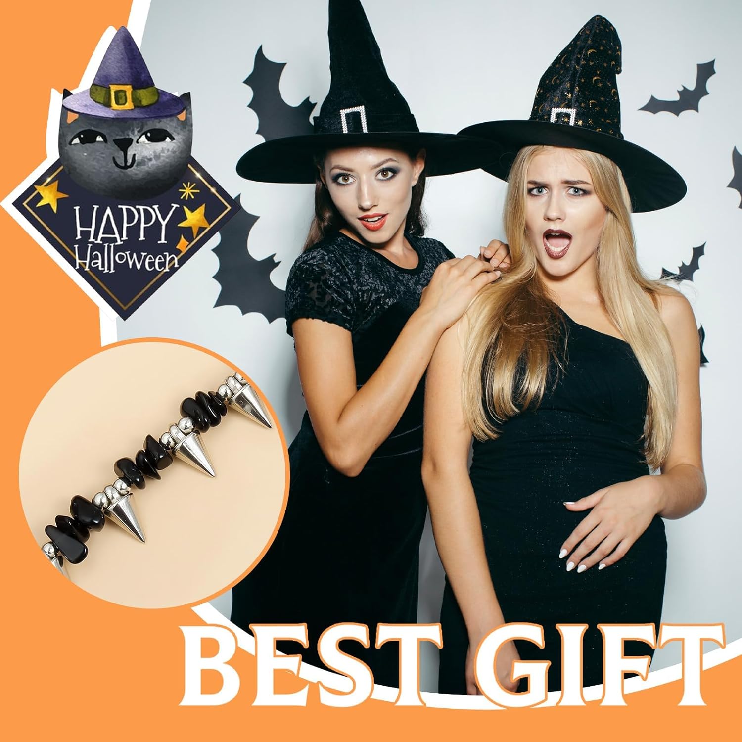 Gothic Choker Necklace for Women Men Black Pearl Raven Skull Tassel Adjustable Dark Aesthetic Jewelry Halloween Statement Necklace Sustainable Punk Layering Accessory for 2025 Gothic Style - Image 4