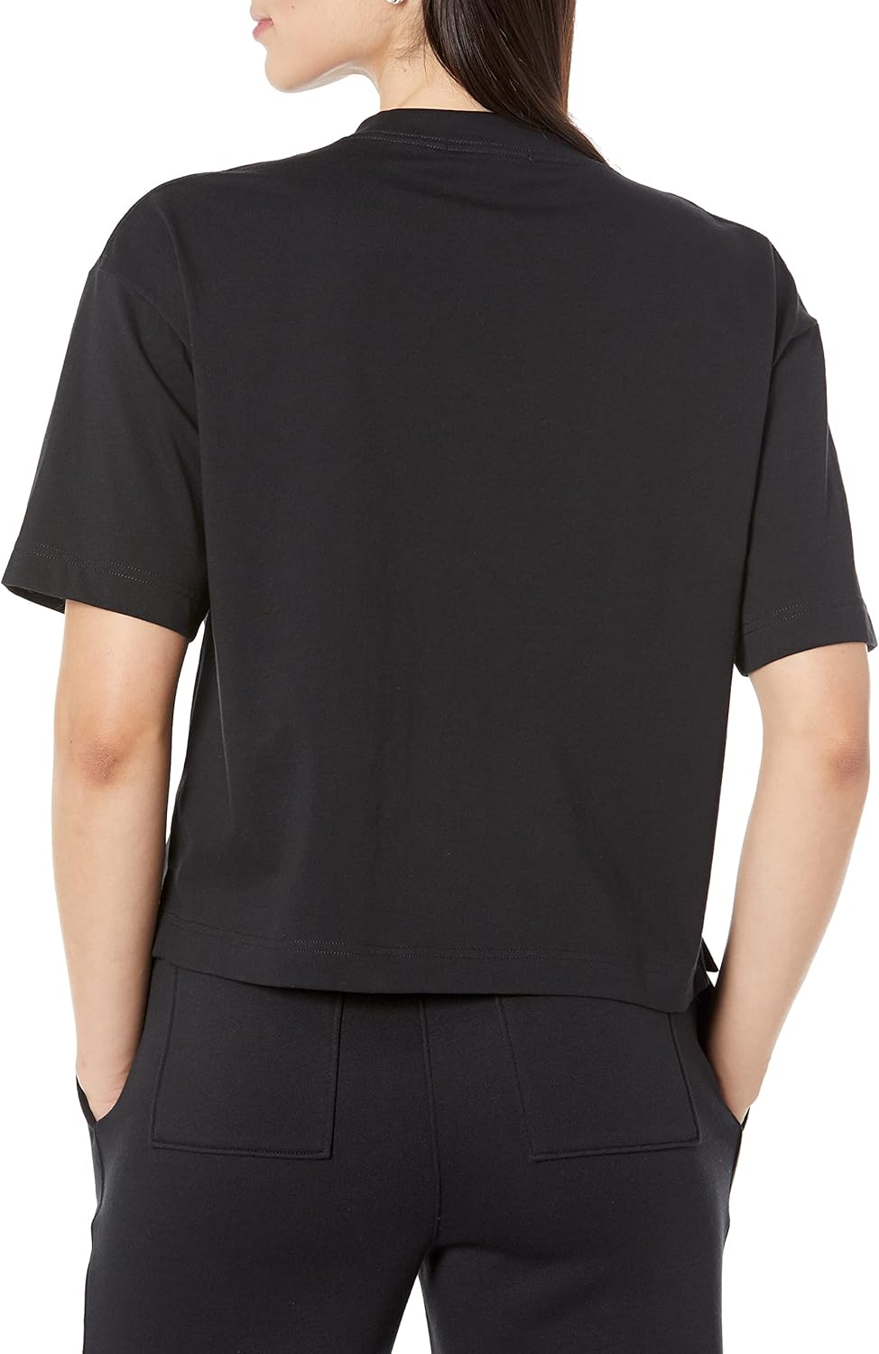 Amazon Essentials Women's Organic Cotton Drop Shoulder Relaxed Boxy Short-Sleeve T-Shirt (Available in Plus Size) - Image 3