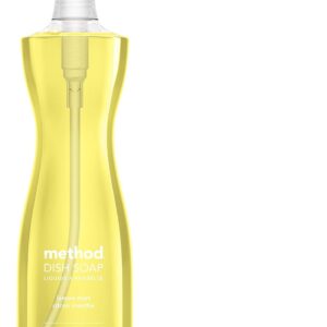 Method Gel Dish Soap, Lemon Mint, Biodegradable Formula, Tough on Grease, 18 Fl Oz (Pack of 1)