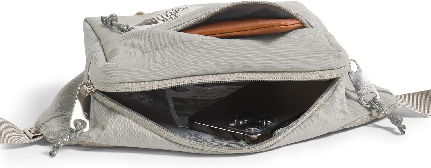 The North Face Berkeley Lumbar Bag | Water-Repellent Fanny Pack for Men & Women, External Pocket & Adjustable Strap, Stone Slab, One Size - Image 7