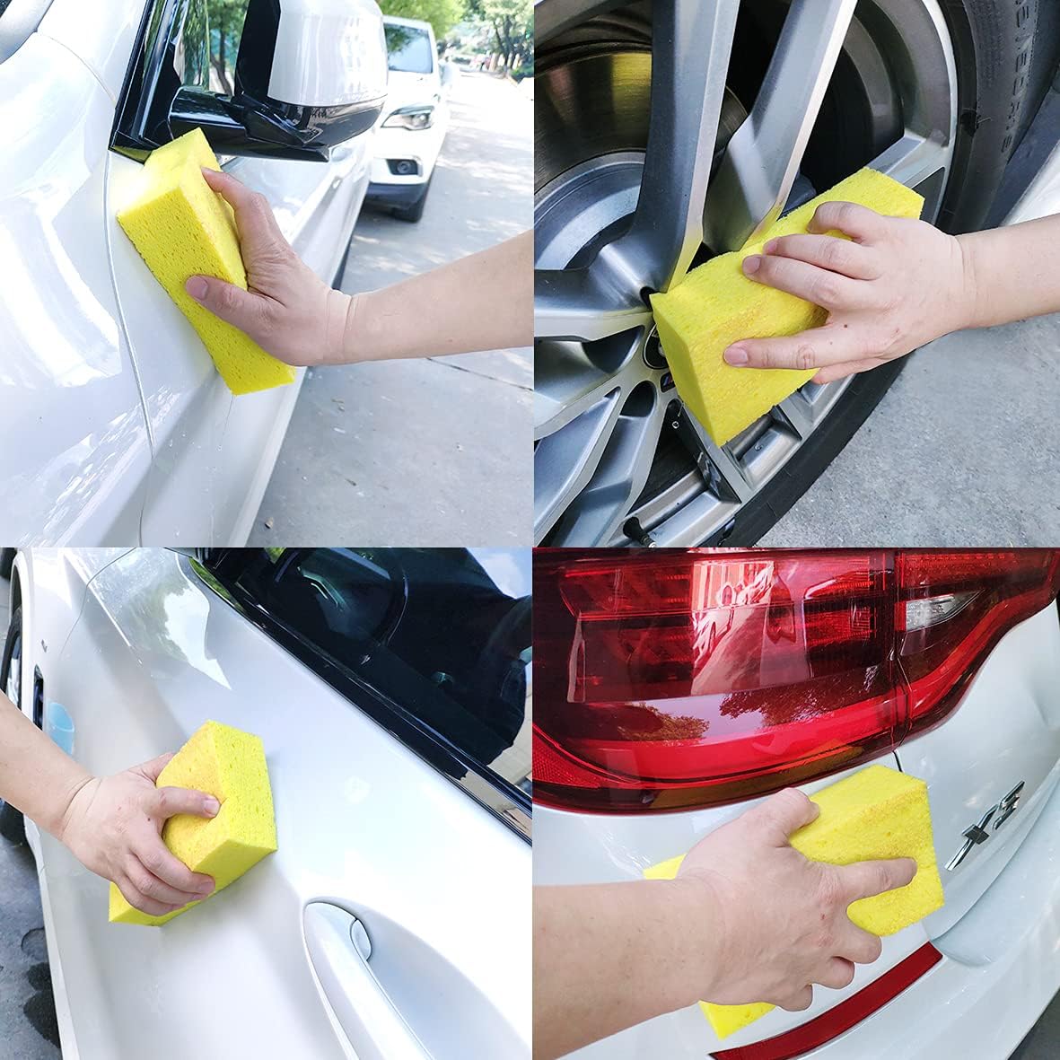 Large Natural Cellulose Cleaning Sponges (3-Pack) – Biodegradable, Absorbent, Multi-Use for Kitchen, Car & Home - Image 6