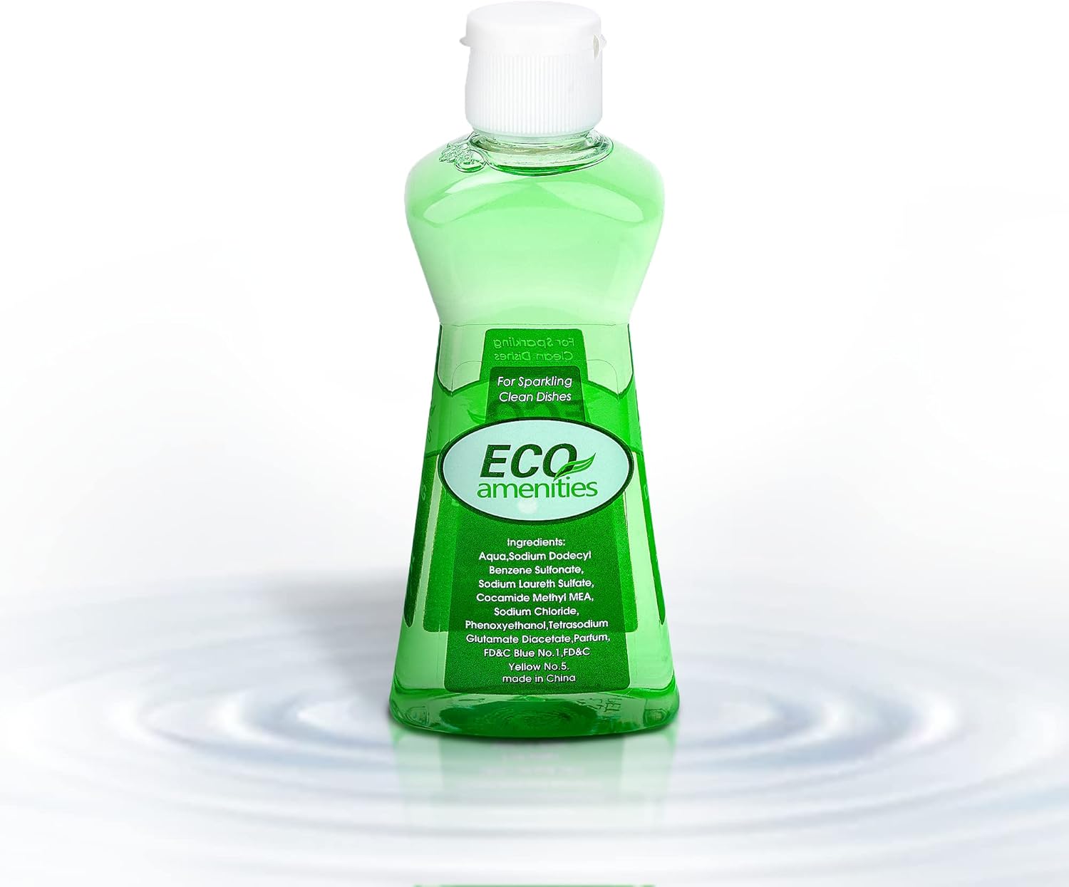 ECO amenities Travel Size Dishwashing Liquid - 60 Pack, 3.5 oz Bottles, Bulk Case of Dish Soap, Individually Packaged Kitchen & Cleaning Supplies, For Guests of Airbnbs, BNBs, VRBO, Inns and Hotels - Image 5