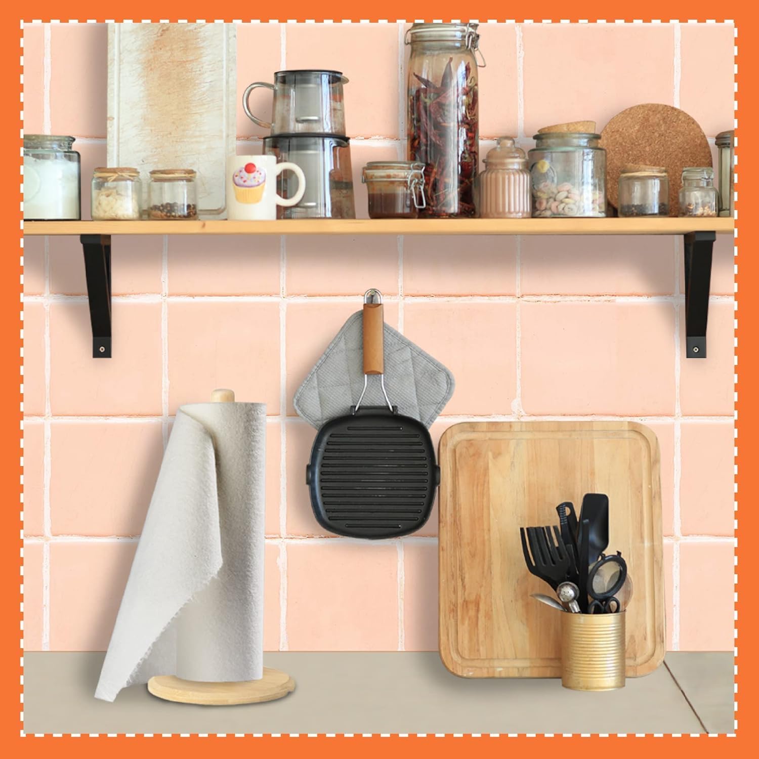 Beco_Reusable Bamboo Kitchen Towel/Tissue Roll (Reusable upto 2000 times)- 20 sheets|Soft & Highly absorbent| Ecofriendly-No Trees Cut| Better alternative to Paper Tissue Roll - Image 2