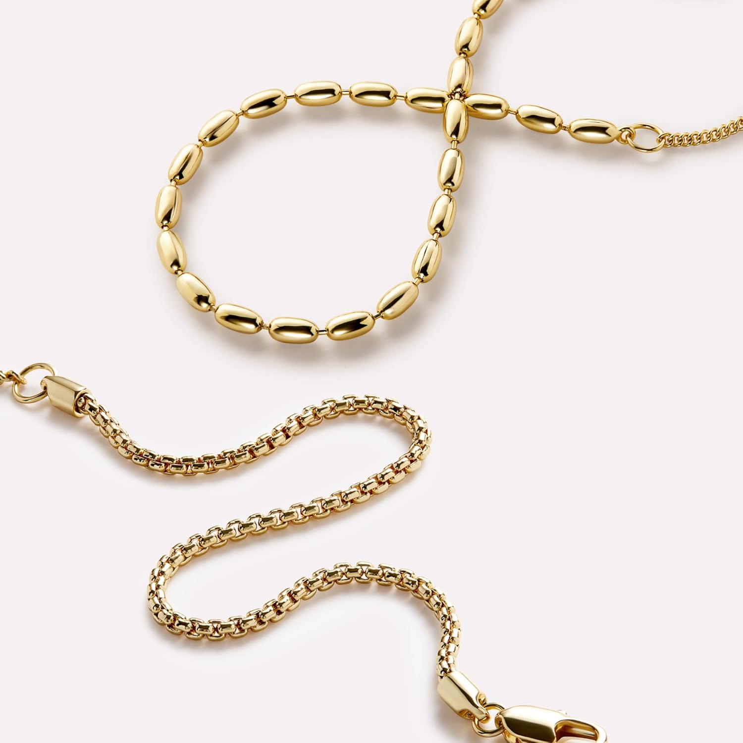 Ana Luisa Gold Bracelets for Women - 14K Gold Plated Dainty Chain w/Pearl, Heart & Flower, Cuff Bracelet Styles - Hypoallergenic Water-Resistant Tarnish-Free Jewelry - Adjustable Bracelets for Women - Image 7