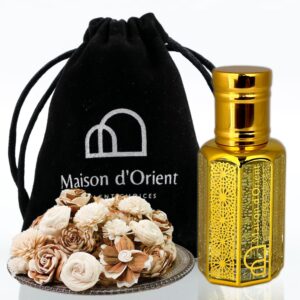 Eternal Grace Perfume Oil 12 mL – Graceful Floral Woody with Neroli Jasmine and Cedarwood. Alcohol Free Long Lasting Oil, Compliment Magnet