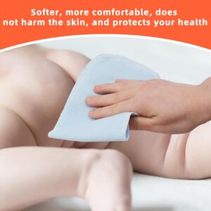 Reusable Toilet Paper – Cotton Flannel Reusable Bidet Towels,Absorbent Washable Paper Towels roll,32 Pcs Washable & Re-Rollable Cloth Toilet Wipes