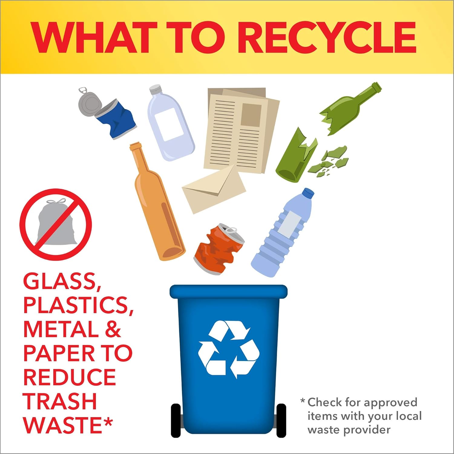 Glad Trash Bags, Large Drawstring Garbage Bags, 30 Gallon Blue Trash Bags for Large Kitchen Trash Can or Recycling, 28 Count - Packaging May Vary - Image 5