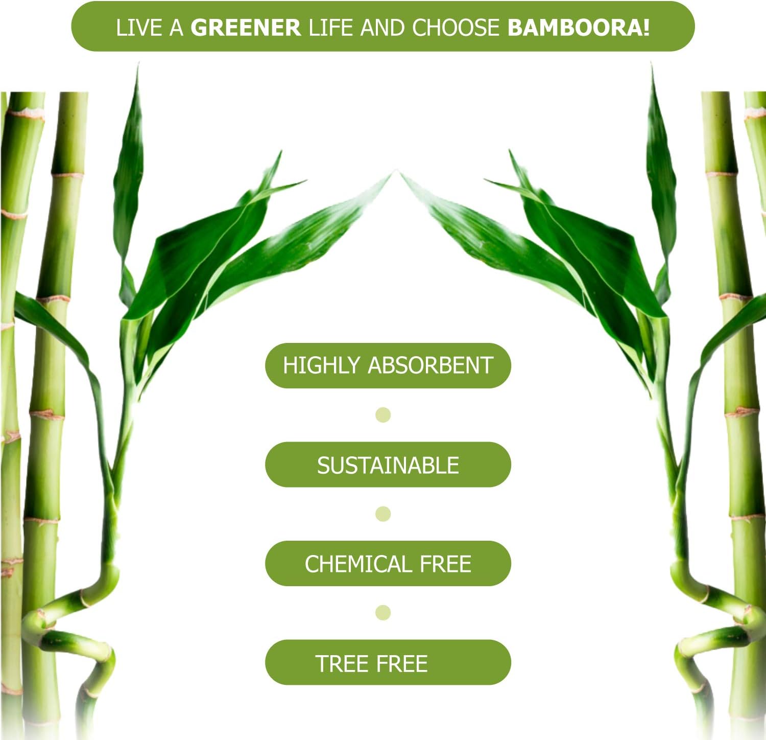 Reusable Bamboo Rayon Towels - Pack of 2 Washable Kitchen Paper Towels - Lint free, Zero Waste, Recyclable, 2x20 Heavy Duty Organic Washable Rolls - Image 3