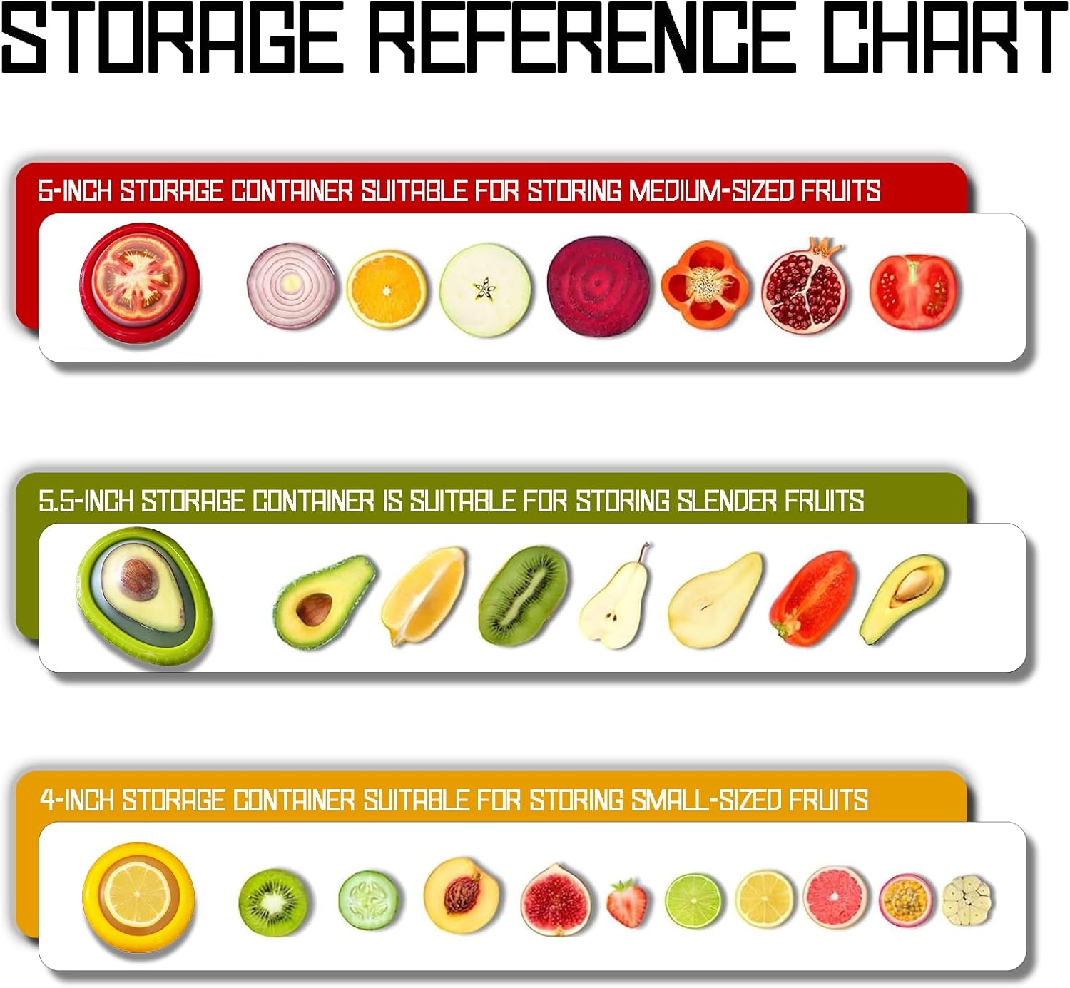 AEKTBY 4-Pack Reusable Avocado & Onion Saver - Silicone Vegetable & Fruit Storage Containers for Fridge, Anti-Oxidation Fresh Keeper Boxes - BPA-Free, Airtight & Eco-Friendly (ABS + Silicone) - Image 6