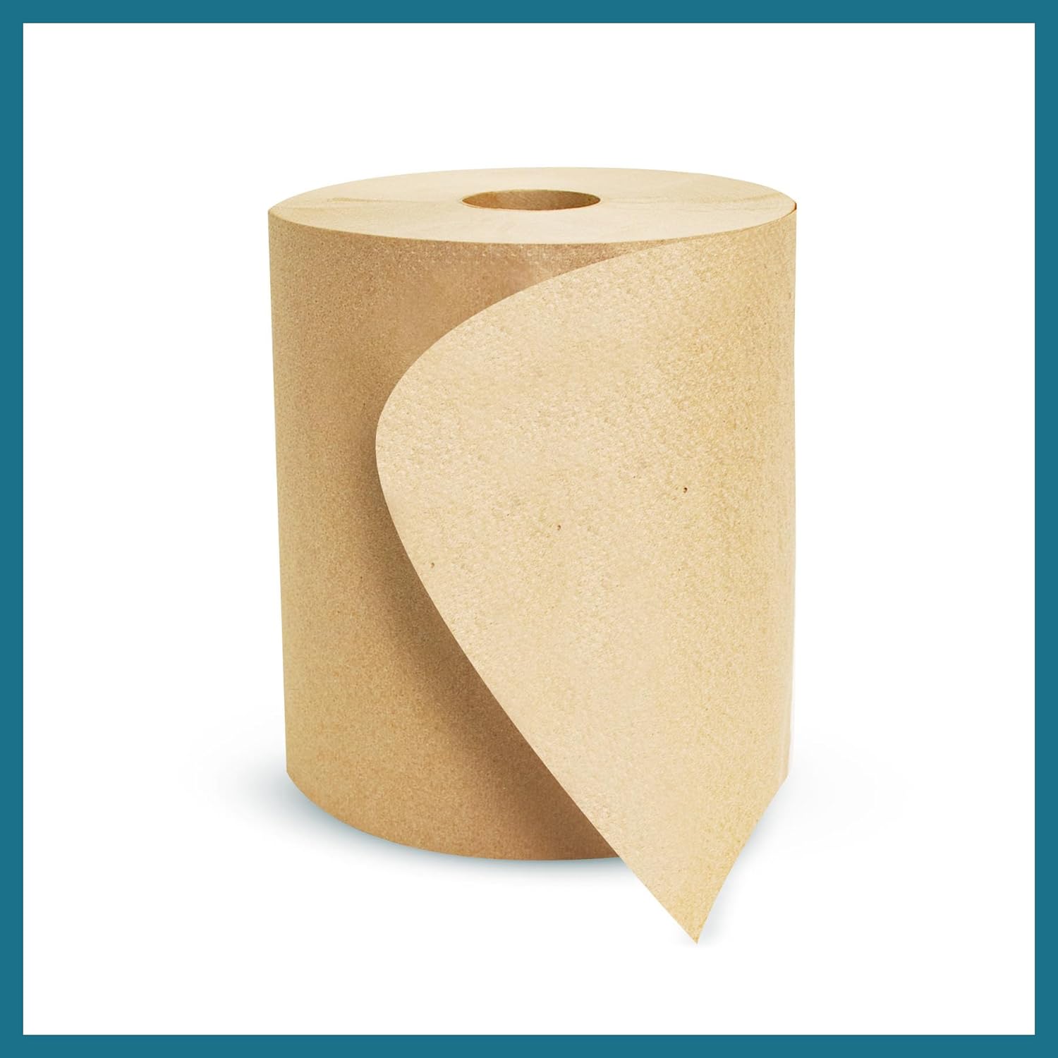 Morsoft by Morcon Paper R6800 Universal Hardwound Roll Towels, 100% Recycled Fibers, 6 Rolls X 800 ft Brown Paper Towels - Image 6