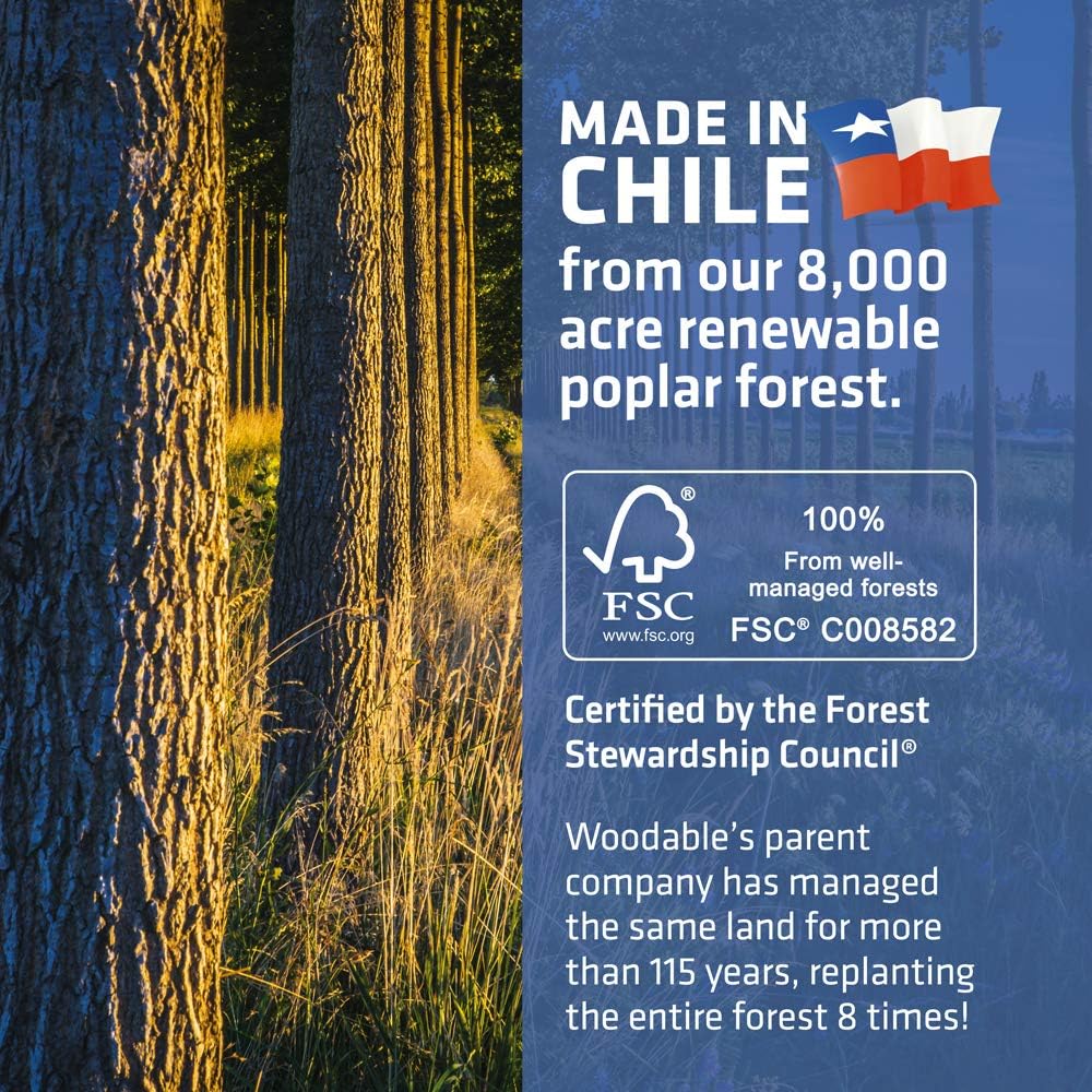 5.5 Inch Wooden Coffee Stirrers, 500 Count, Disposable & Compostable Wood Coffee Stick Stirrers | Eco-Friendly, Sustainable, Organic, Biodegradable, Vegan-Friendly Coffee Station Supplies - Image 3