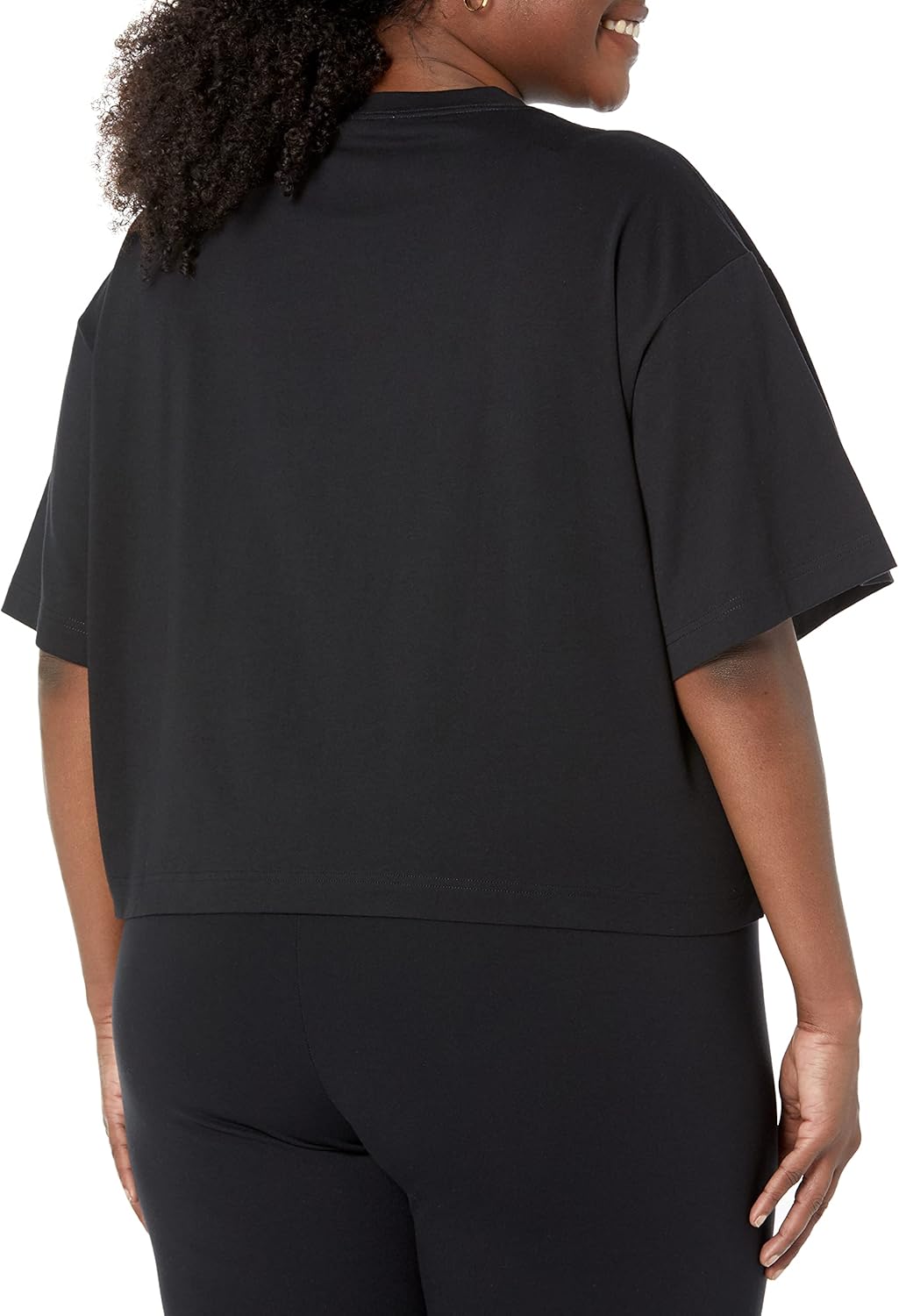 Amazon Essentials Women's Organic Cotton Drop Shoulder Relaxed Boxy Short-Sleeve T-Shirt (Available in Plus Size) - Image 7