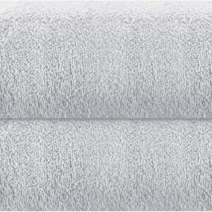 Cotton 2 Pack Oversized Bath Towel Set 28×55 inches, Large Bath Towels, Ultra Absorbant Compact Quickdry & Lightweight Towel, Ideal for Gym Travel Camp Pool – Light Grey