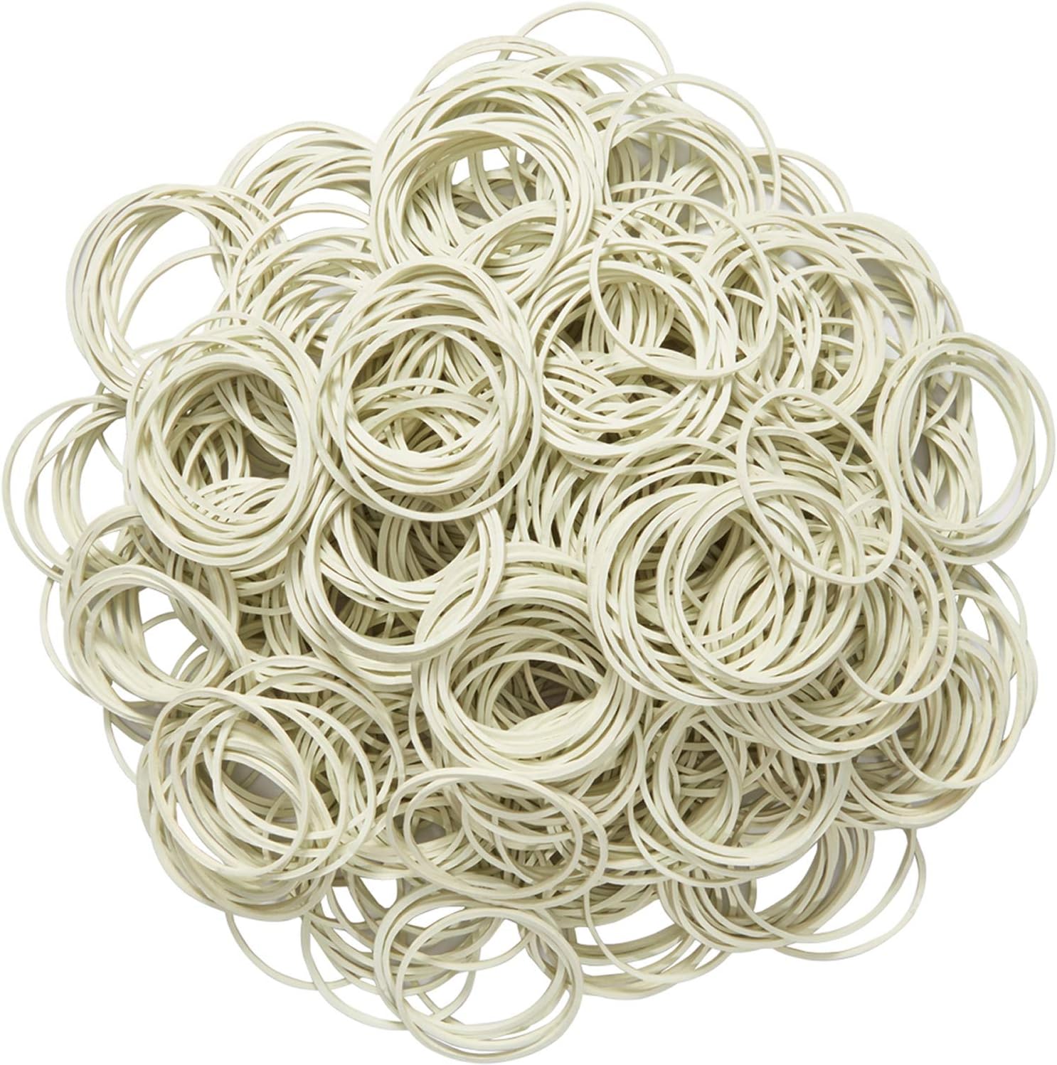 AMUU Rubber Bands size16 white 500pcs #16 Small Rubber Band for office supplies Money School Home Elastic Band 38mm Rubber Bands - Image 7