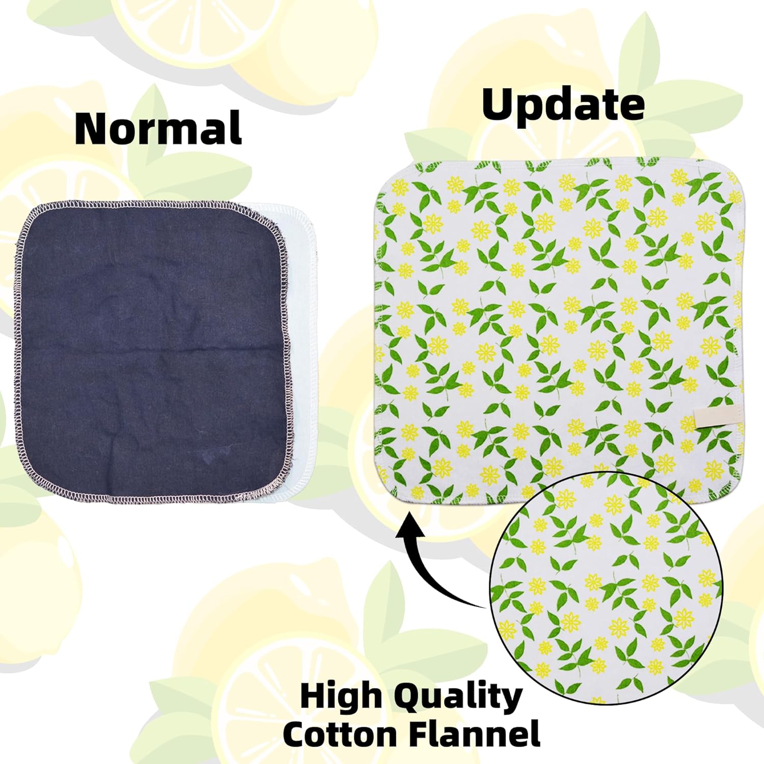 Reusable Paper Towels - Value Pack of 25 Jumbo Large Paperless Paper Towels, Reusable Cotton Cloth Napkins Alternative Washable Roll, Absorbent Sustainable Kitchen Dish Cloth - Image 3